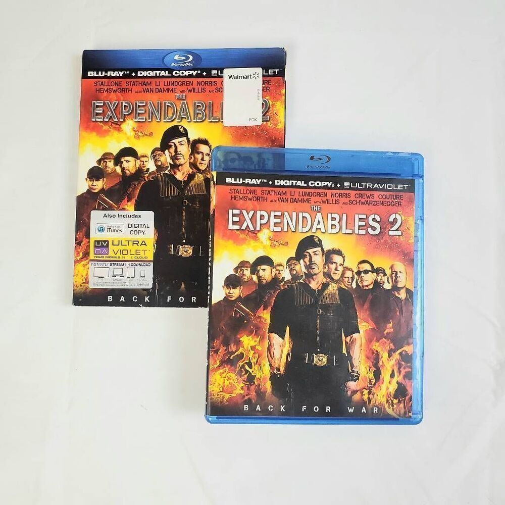The Expendables 2 Blu-ray + Digital w/Slipcover (2012) Sylvester Stallone